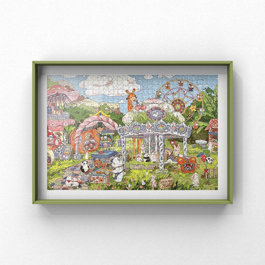 Cartoon Amusemnet Park - 1008 Pieces