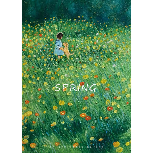 Spring - 1000-Piece Jigsaw Puzzle – Premium Velvet Soft-Touch Finish