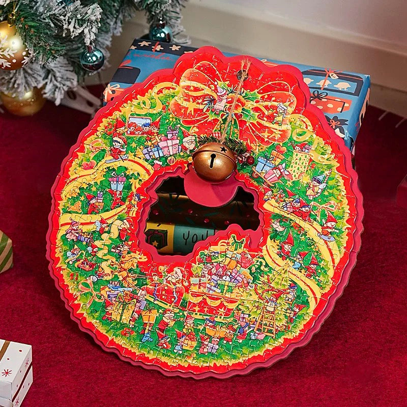 Chrismas Wreath - Under 500 Pieces