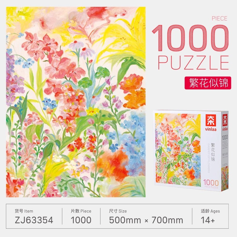 Carpet of Flowers - 1000 Pieces