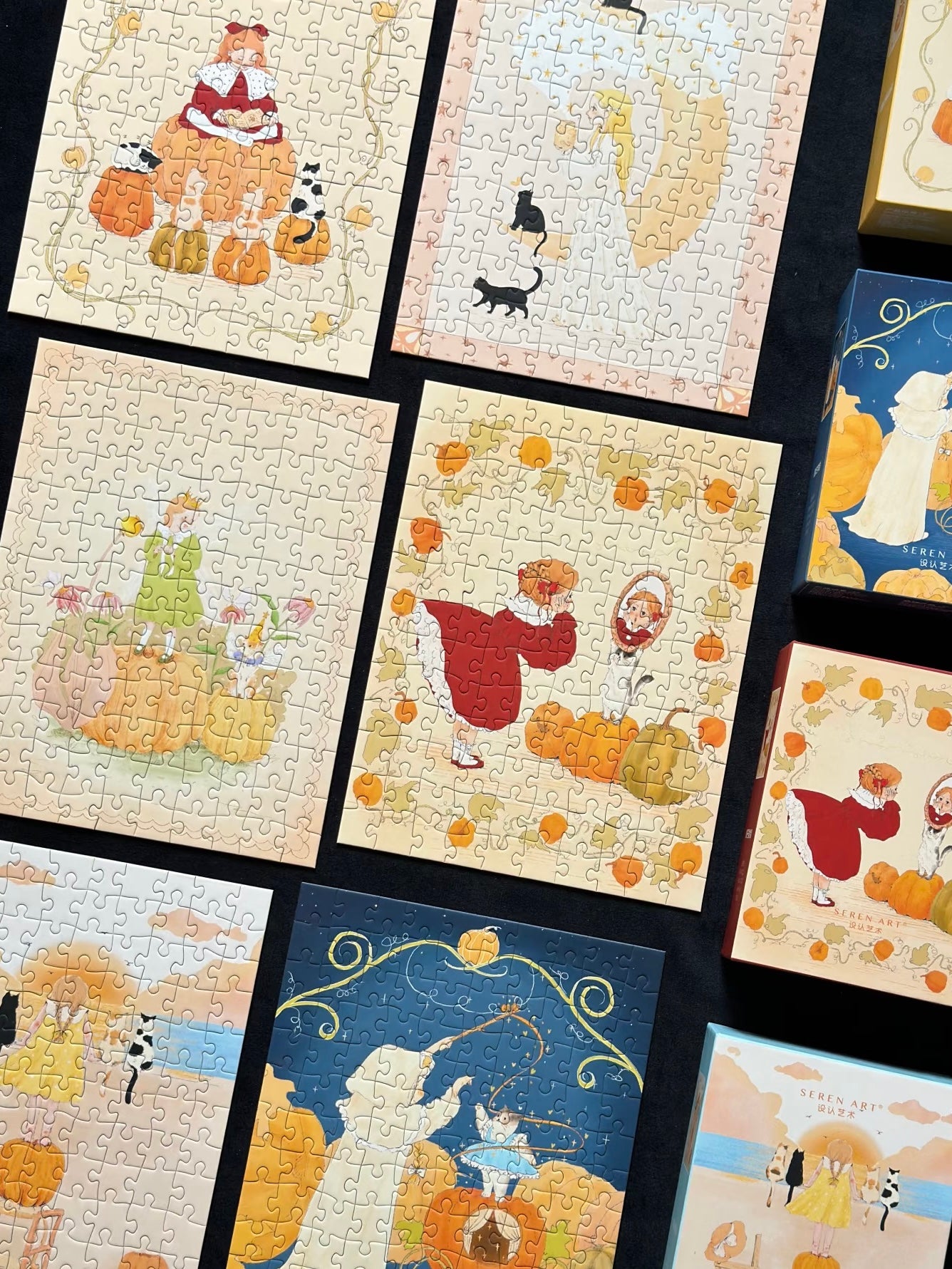 Pumpkin Girl - Under 500 Pieces