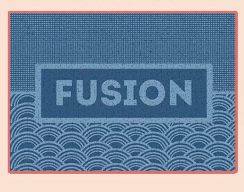 Botop Fusion "Spring Limited" 1000-Piece Velvet Touch Jigsaw Puzzle - Premium Blue Board