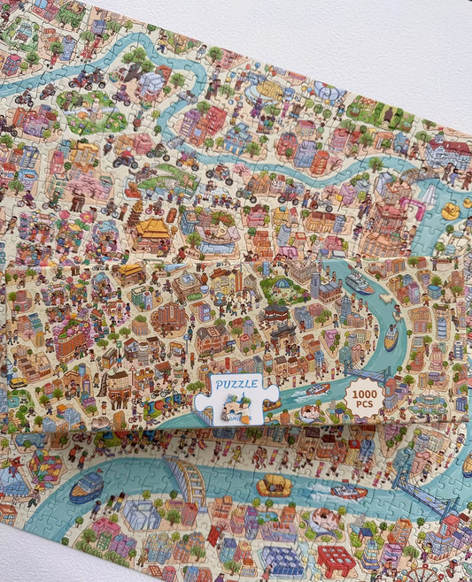 Urban Tourism Planning - 1000P Pieces