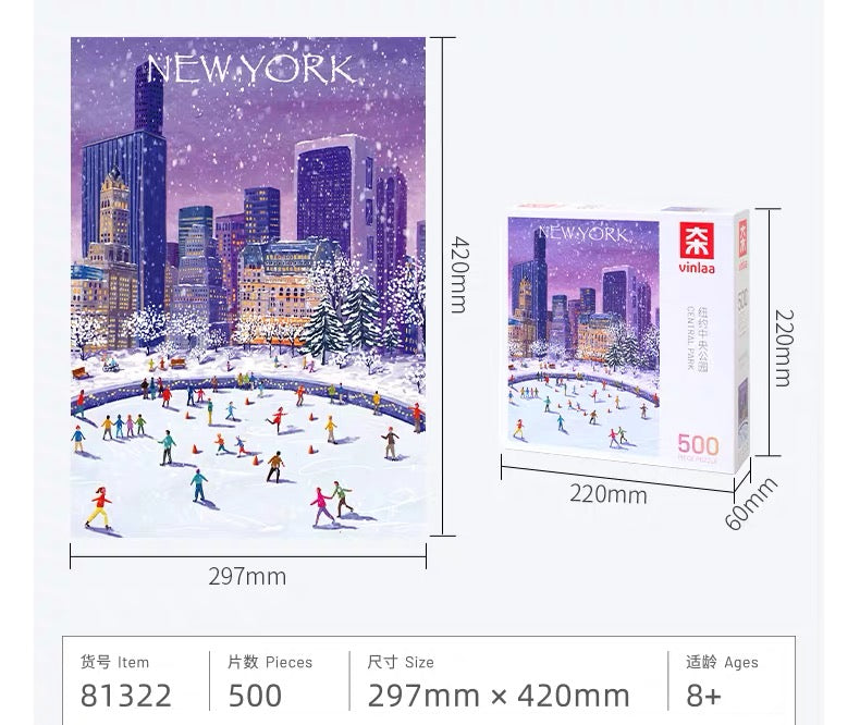Central Park - 500 Pieces