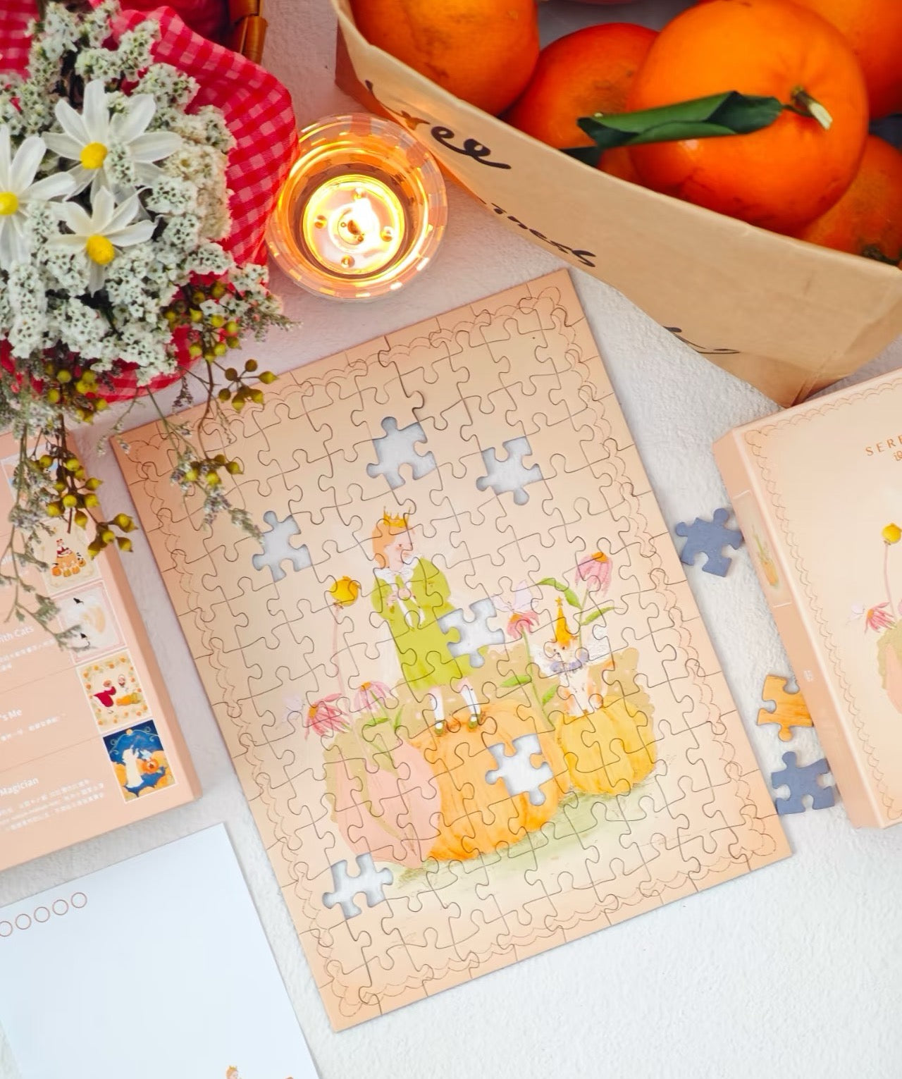 Pumpkin Girl - Under 500 Pieces