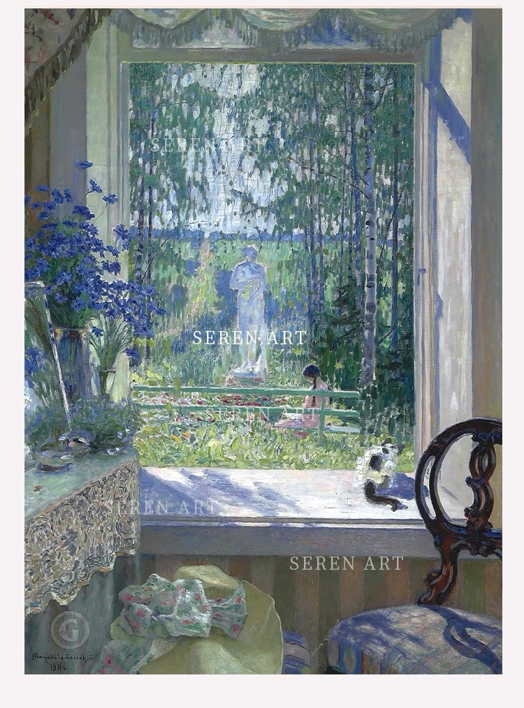 The Window of the Garden - 500 Pieces