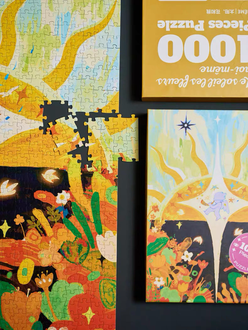 Sun/Moon Flower and Me - Both 1000 Pieces