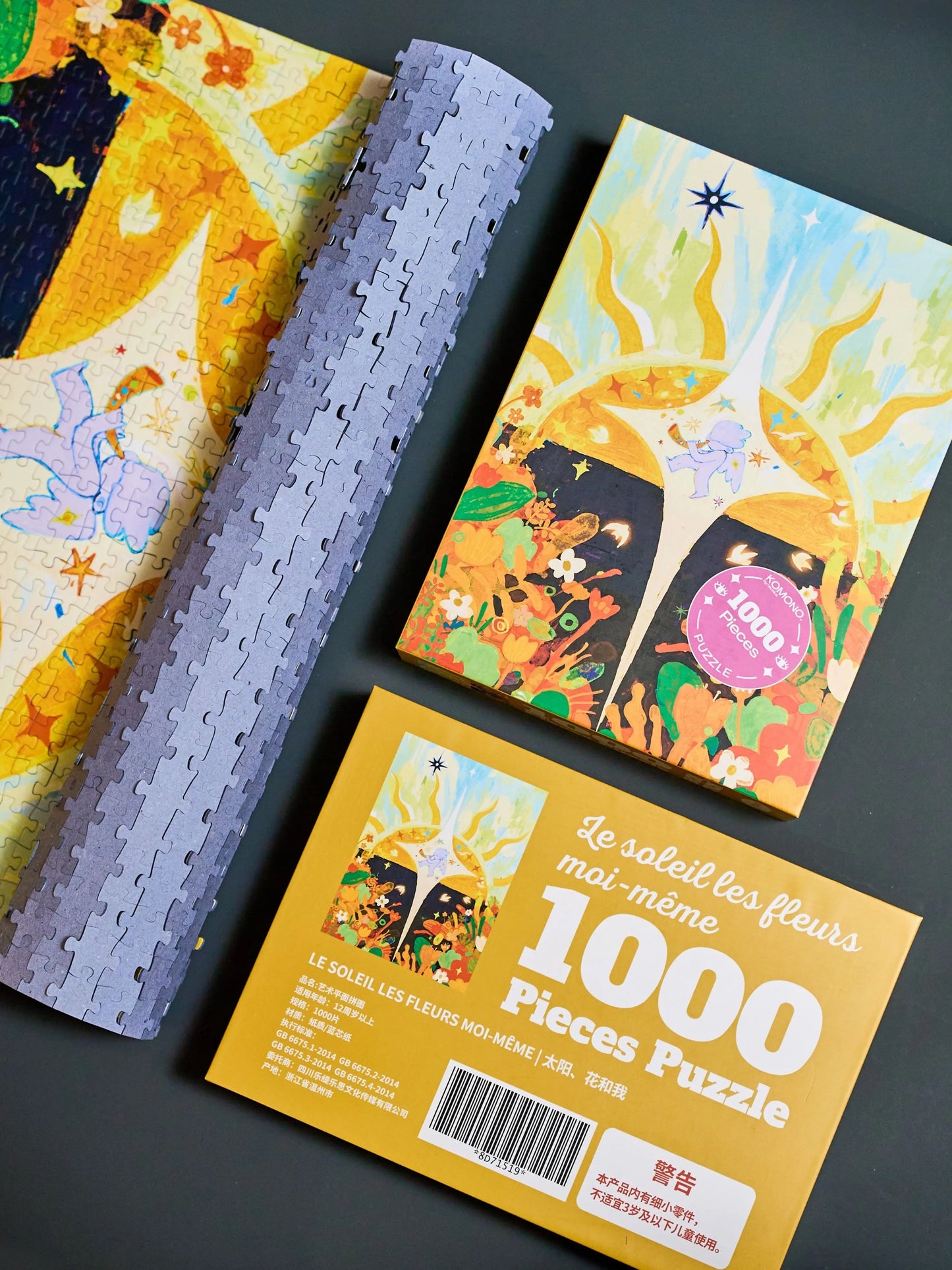 Sun/Moon Flower and Me - Both 1000 Pieces