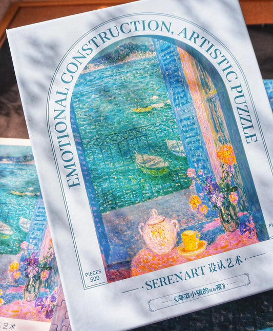 The Night of the City by the Sea - 500 Pieces