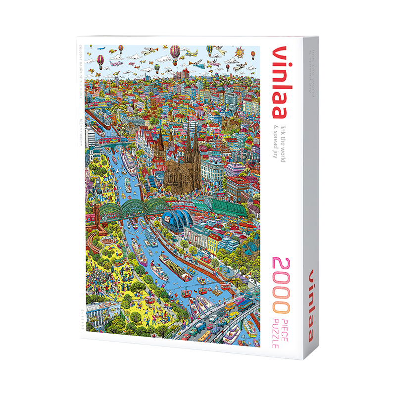 By The Rhine River - 2000 Pieces
