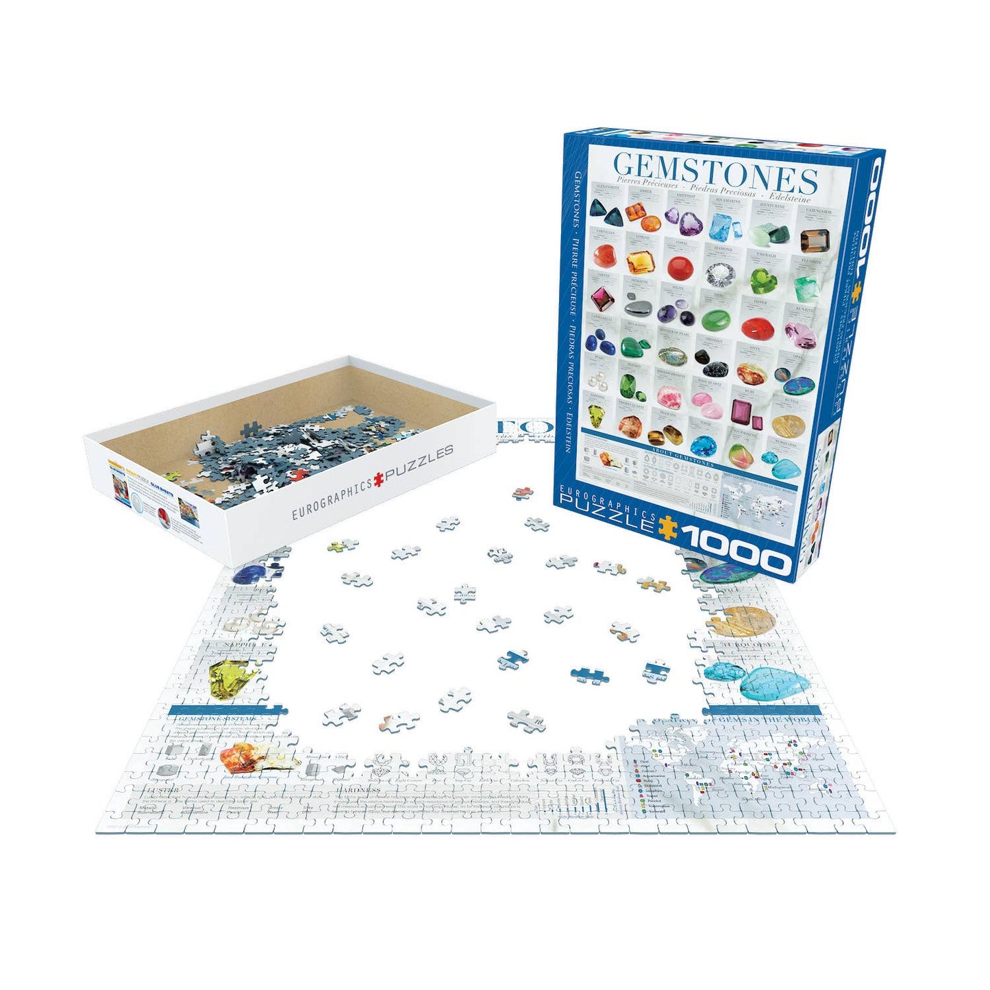 Gemstones 1000 Piece Puzzle