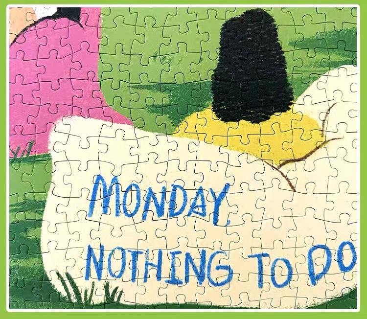 Camping Life 1000-Piece Premium Glitter Jigsaw Puzzle