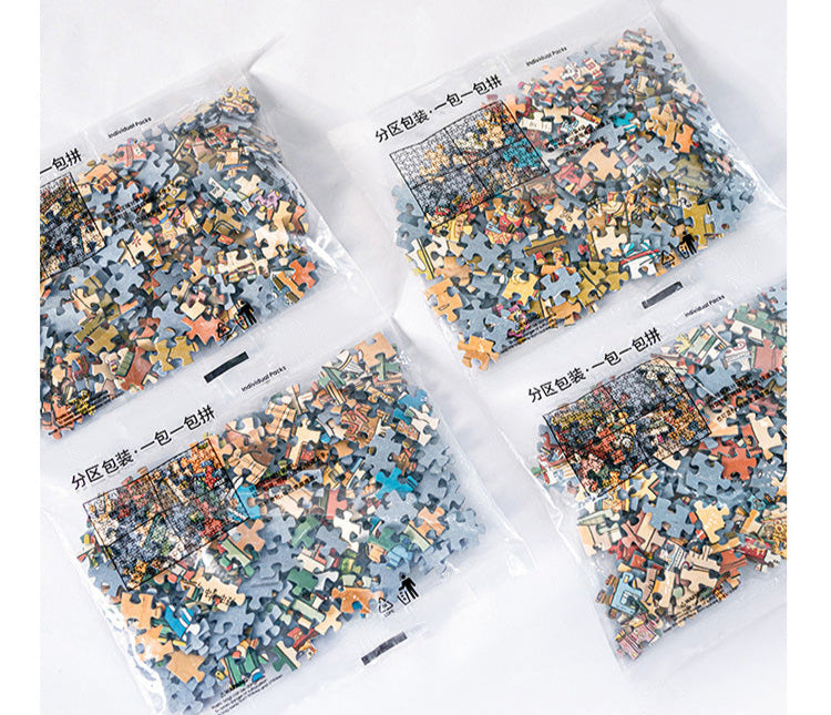 Winterplum in Snow - 1000 Pieces