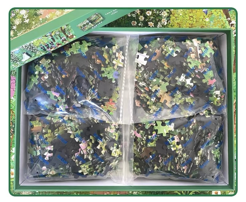 Lawn Wedding 1000-Piece Jigsaw Puzzle for Adults – Premium Velvet Soft-Touch Finish