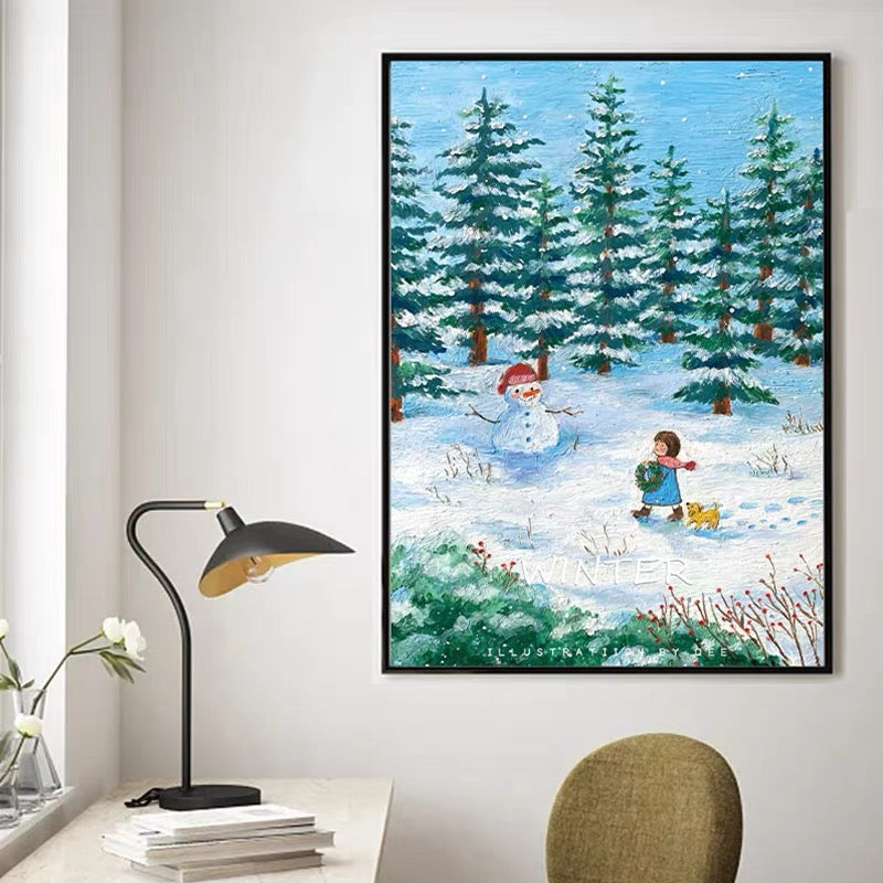 Winter - 1000-Piece Jigsaw Puzzle｜Premium Velvet Soft-Touch Finish
