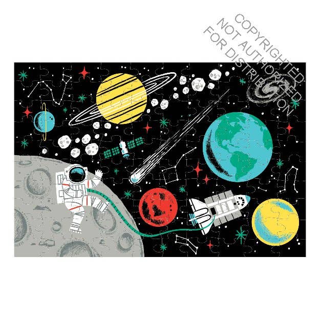 Puzzle phosphorescent Espace