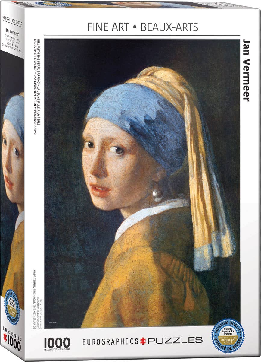Girl with the Pearl Earring 1000 Piece Puzzle