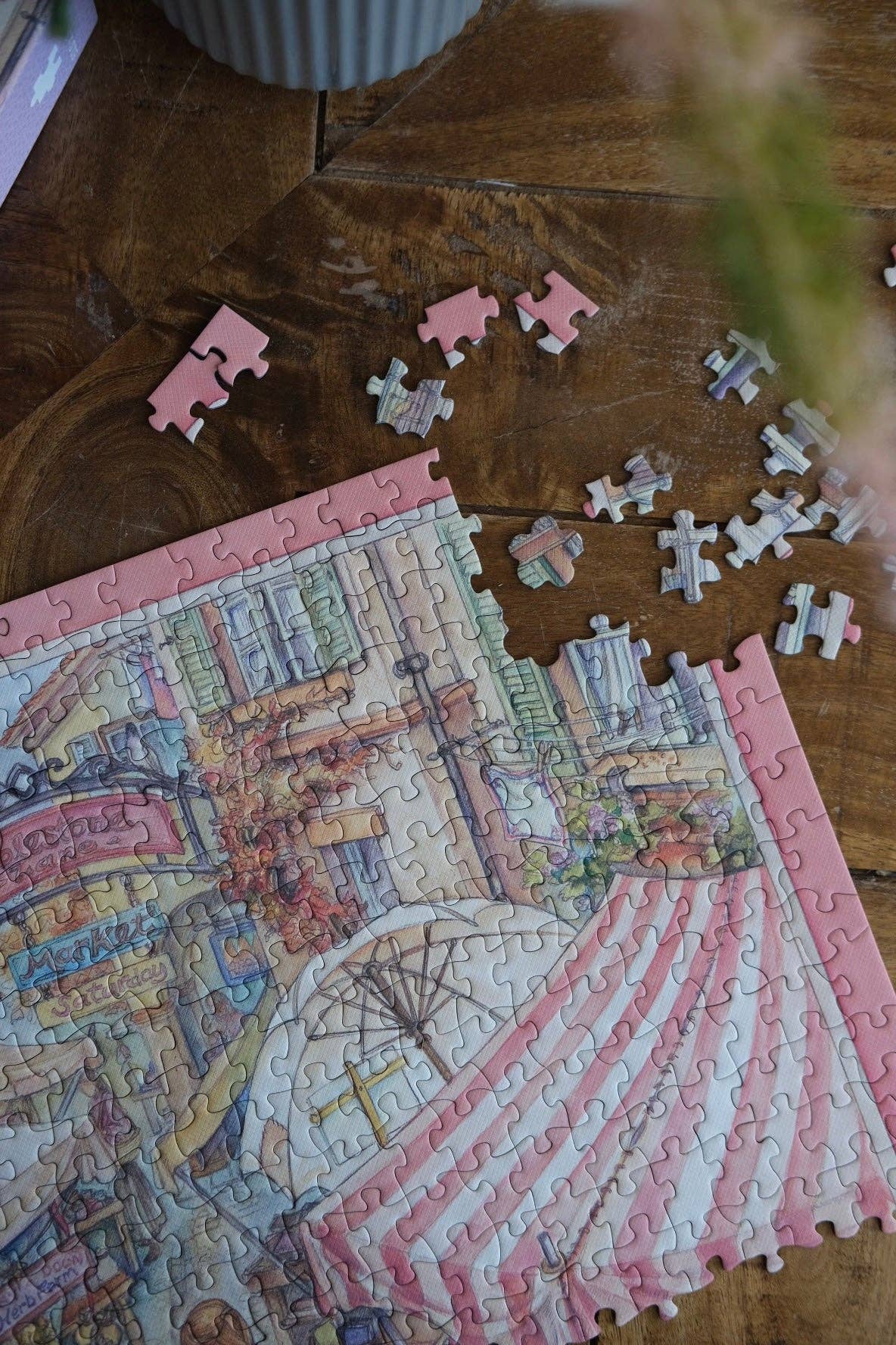 Kim Jacobs Market Day - 896 Piece Puzzle