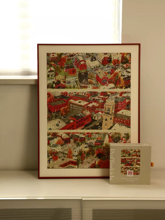 Autumn Townscape - 1000 Piece