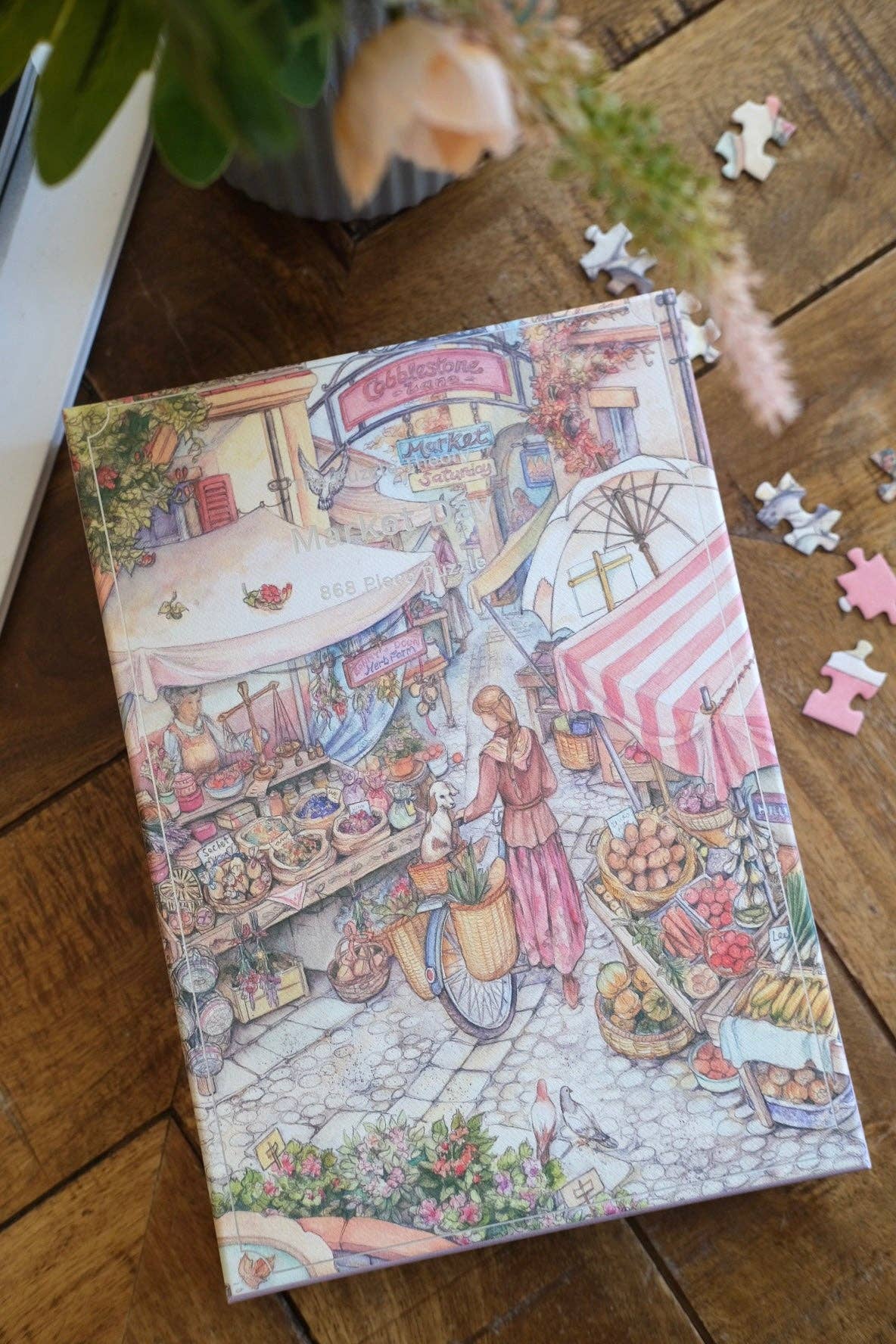 Kim Jacobs Market Day - 896 Piece Puzzle