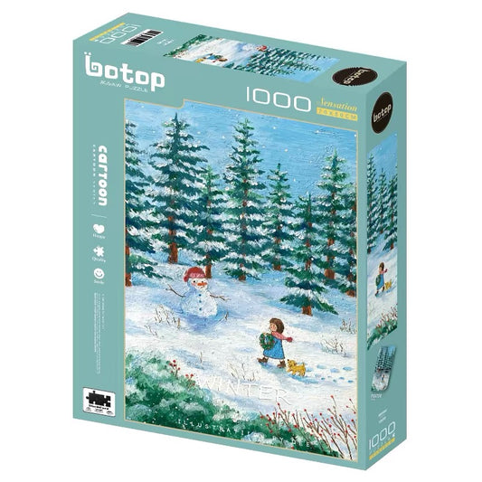 Winter - 1000-Piece Jigsaw Puzzle｜Premium Velvet Soft-Touch Finish