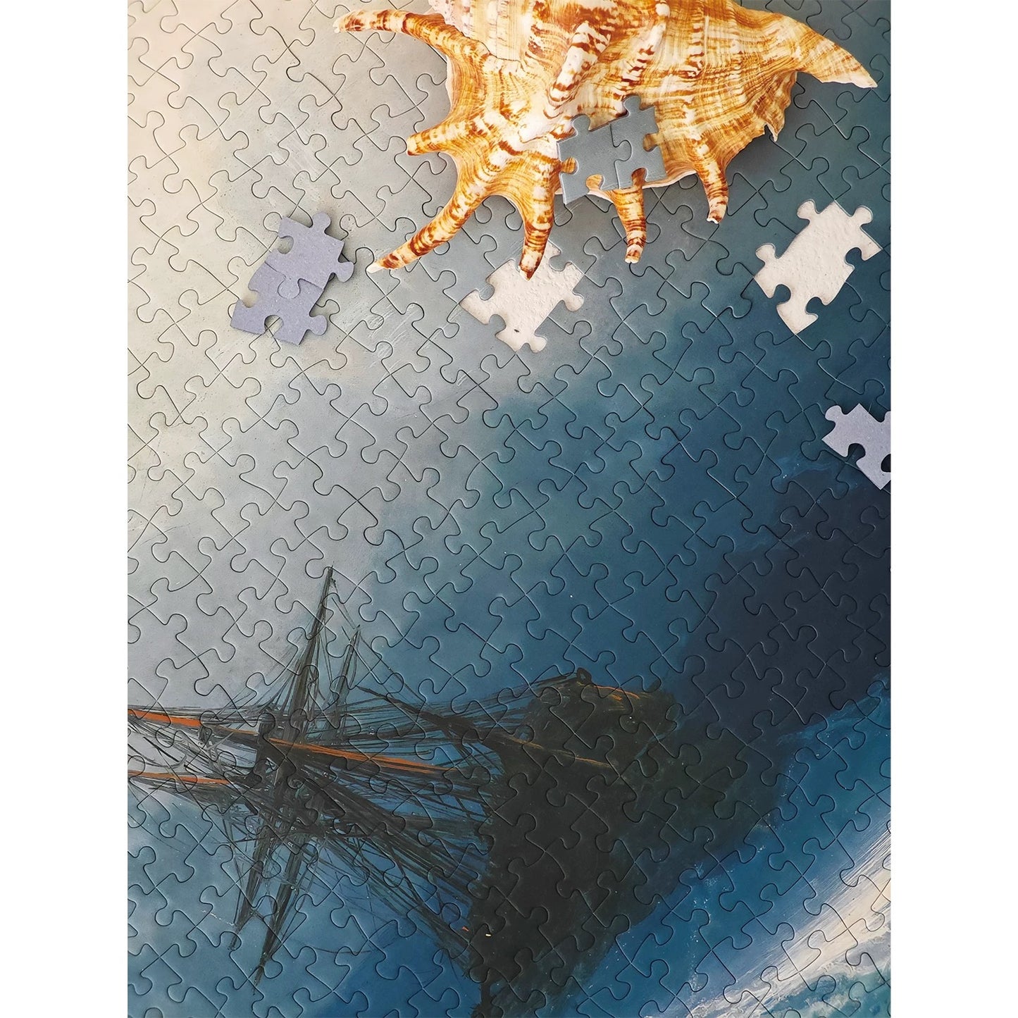 The Ship in the Storm - 1000 Pieces