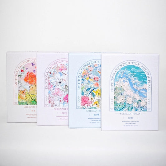 Gentle Blooms and Growth (All 4 boxes) - Under 500 Pieces