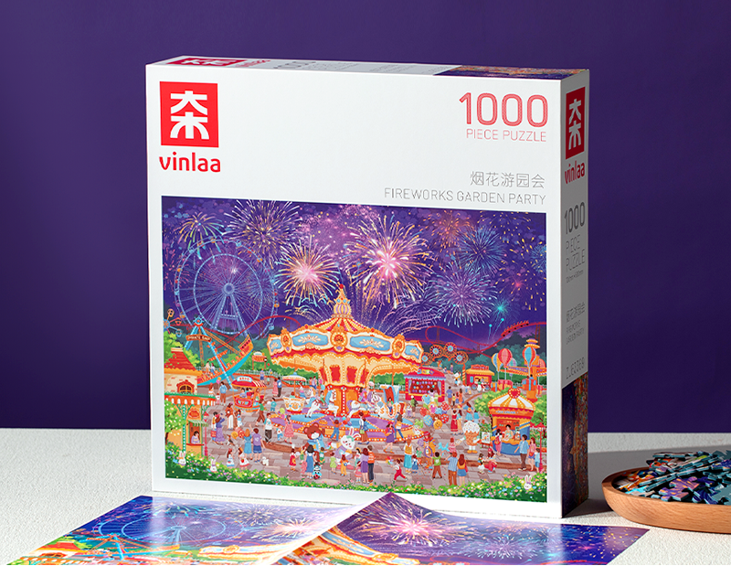 Fireworks Garden Party - 1000 Pieces