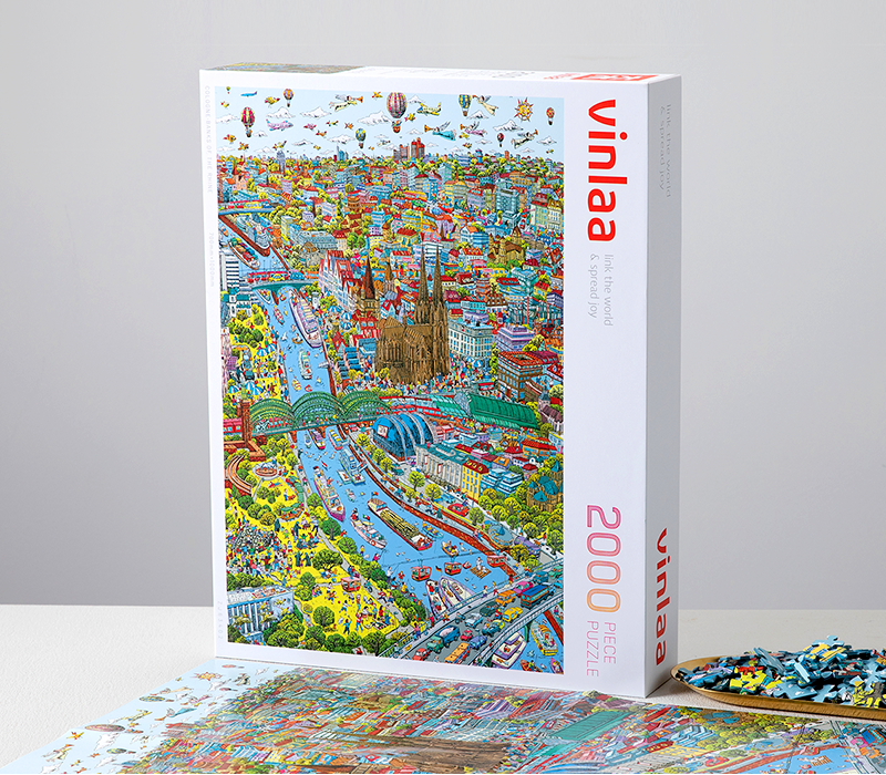 By The Rhine River - 2000 Pieces