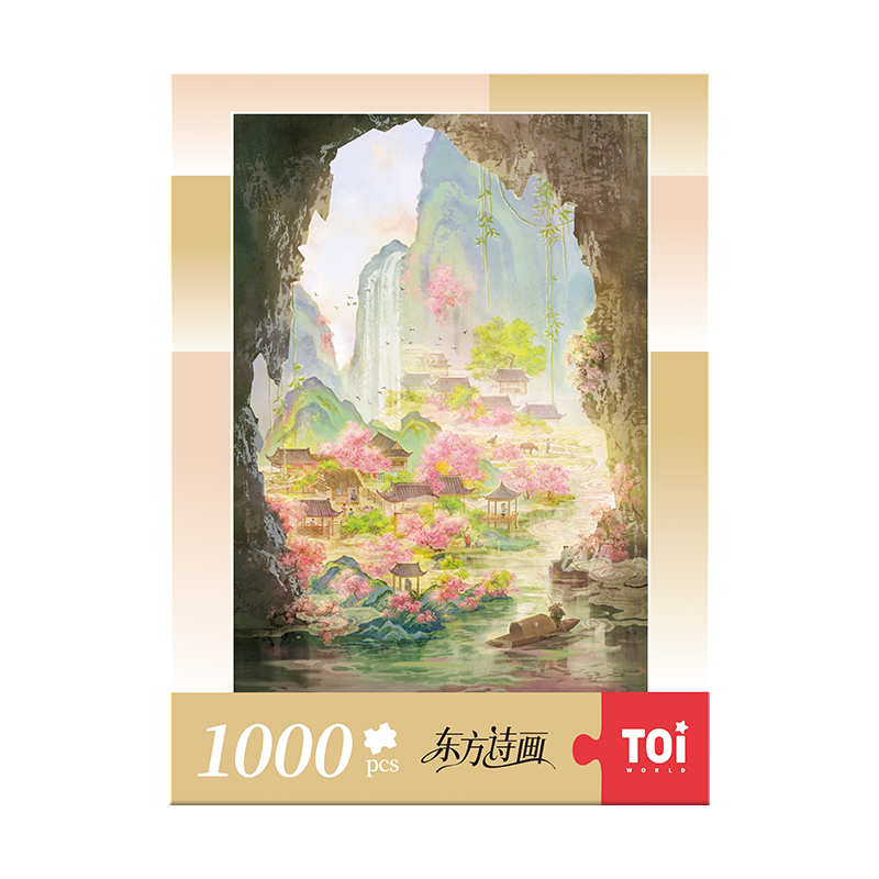 The Land of Peach Blossom-1000 Pieces