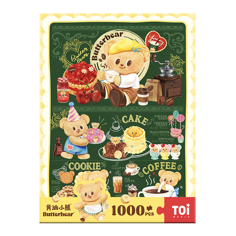 Butterbear Sweet Menu - 1000 Pieces