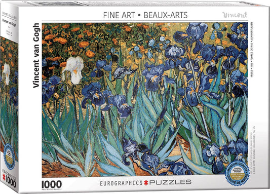 Irises 1000 Piece Puzzle