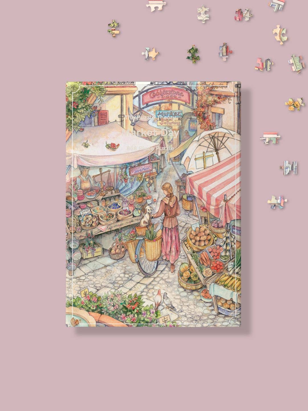 Kim Jacobs Market Day - 896 Piece Puzzle
