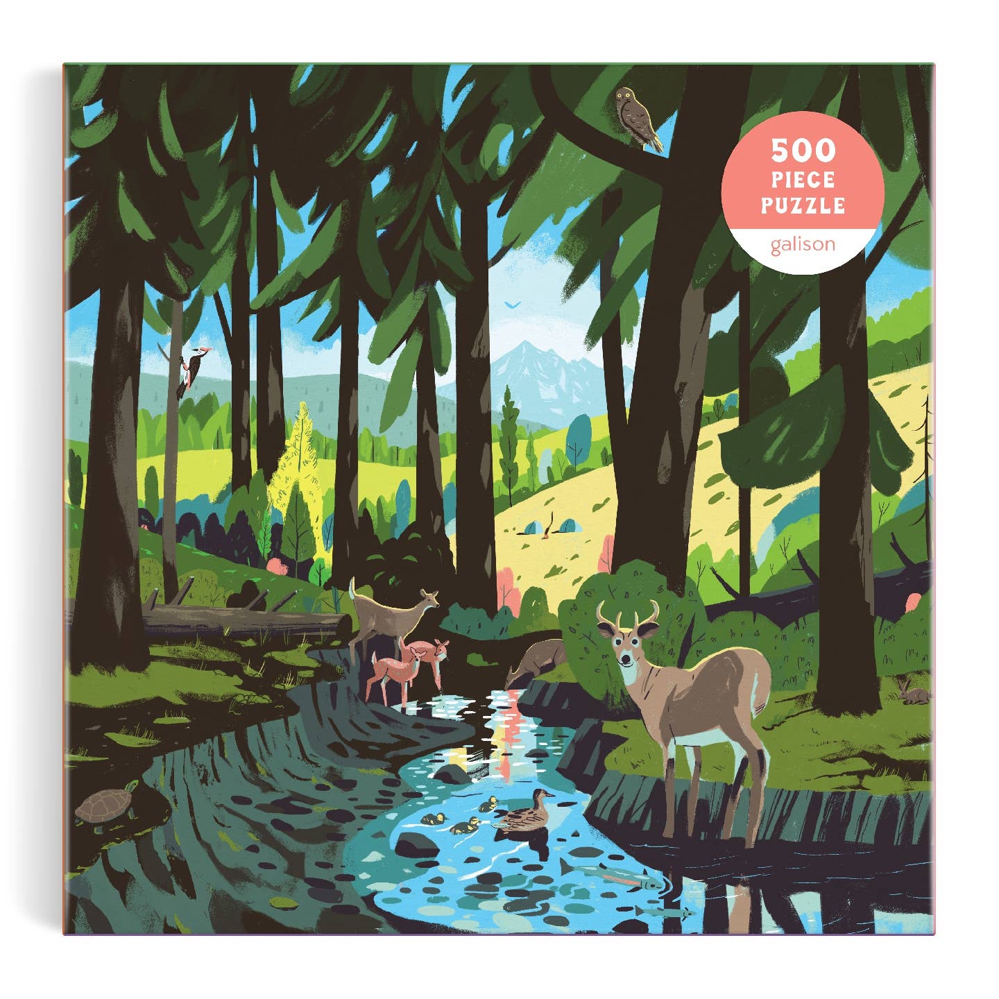 Woodland Pass 500 Piece Puzzle