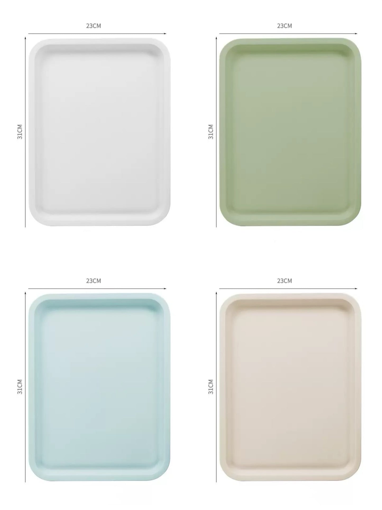 Puzzle Sorting Trays - Set of 4