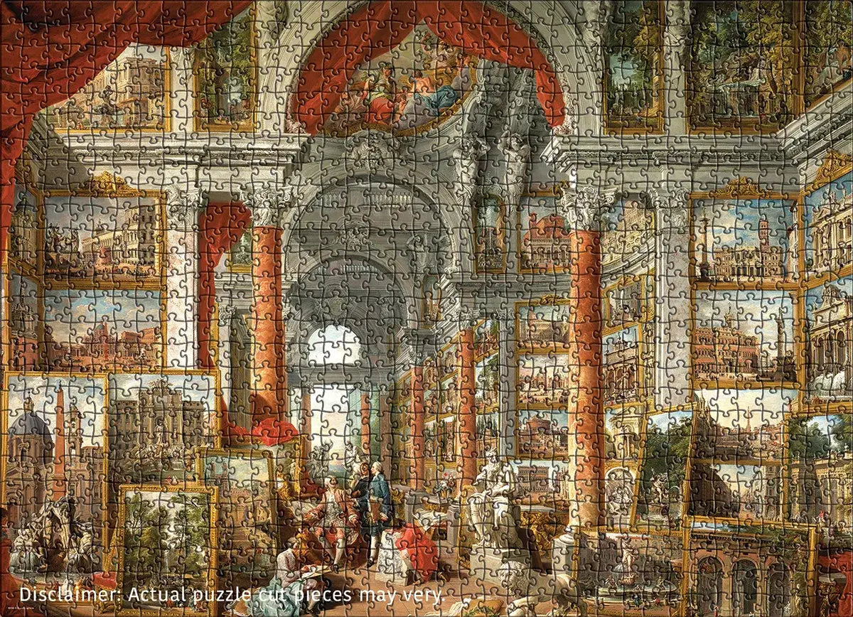 Gallery of Views of Modern Rome 1000 Piece Puzzle