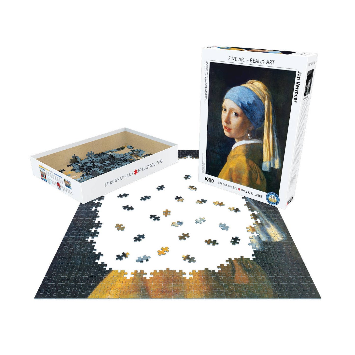 Girl with the Pearl Earring 1000 Piece Puzzle