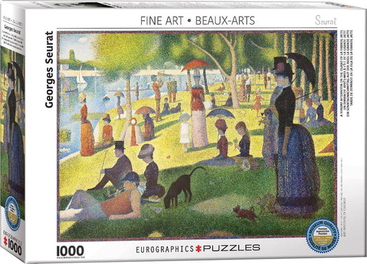 A Sunday Afternoon on the Island of La Grande Jatte 1000 Piece Puzzle