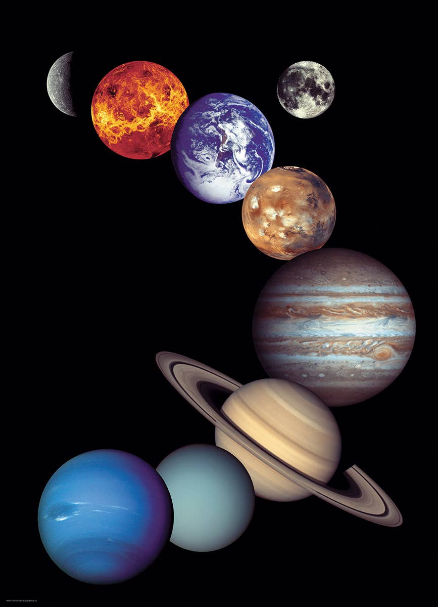 NASA the Solar System 1000 Piece Puzzle