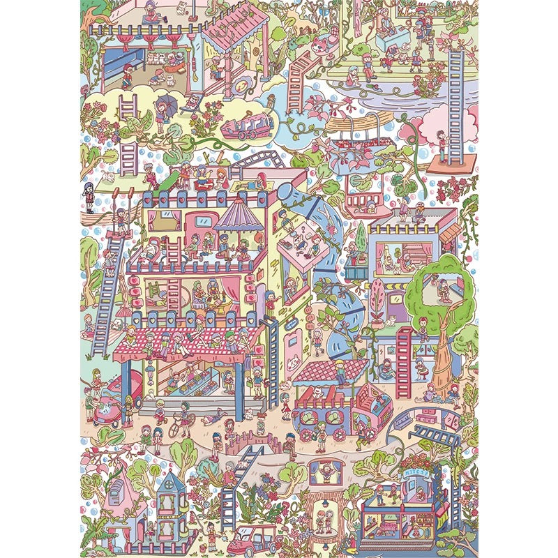 The Cloud City - 1000 Pieces