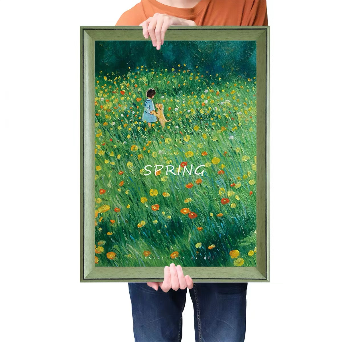 Spring - 1000-Piece Jigsaw Puzzle – Premium Velvet Soft-Touch Finish