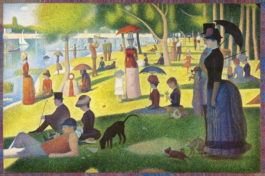 A Sunday Afternoon on the Island of La Grande Jatte 1000 Piece Puzzle