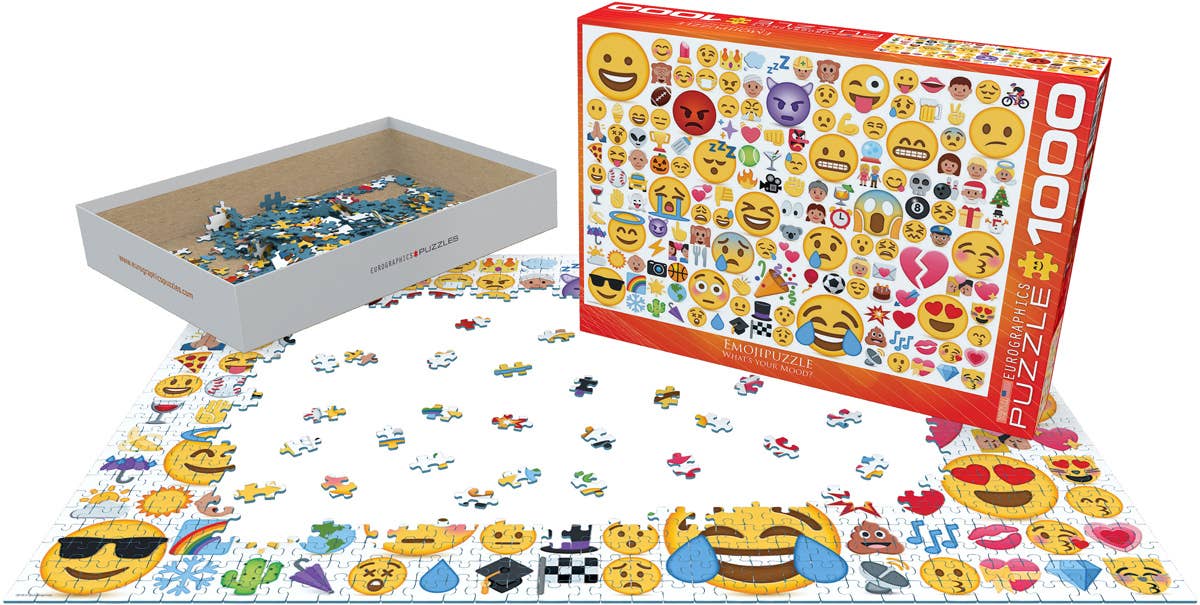 Emojipuzzle What's Your Mood? #2 1000 Piece Puzzle