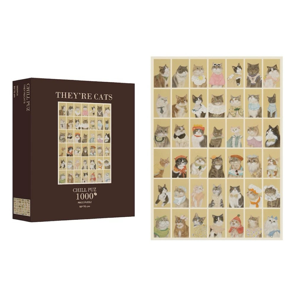 They’re Cats - 1000pcs