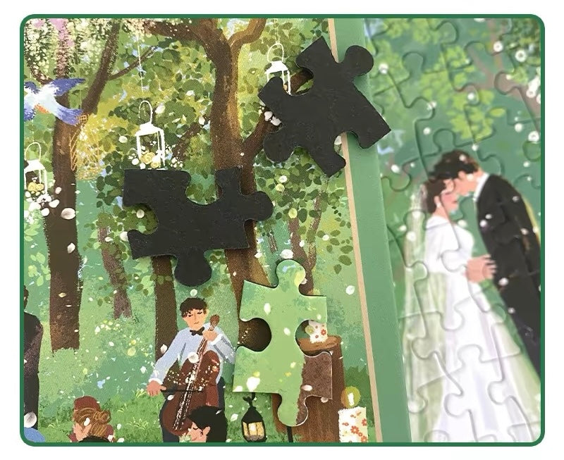 Lawn Wedding 1000-Piece Jigsaw Puzzle for Adults – Premium Velvet Soft-Touch Finish