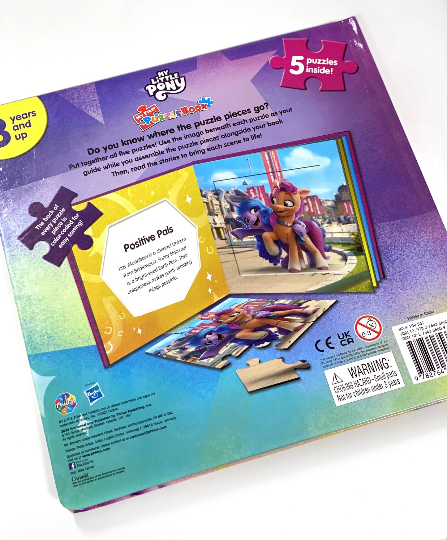 HASBRO MY LITTLE PONY (NEW) MY FIRST PUZZLE BOOK