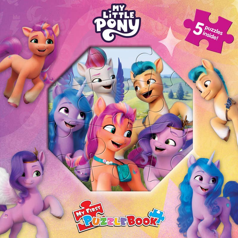 HASBRO MY LITTLE PONY (NEW) MY FIRST PUZZLE BOOK