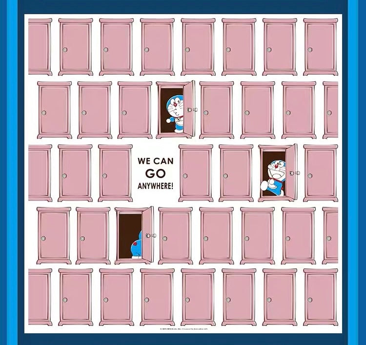 Doraemon "Anywhere Door" 1000-Piece Jigsaw Puzzle