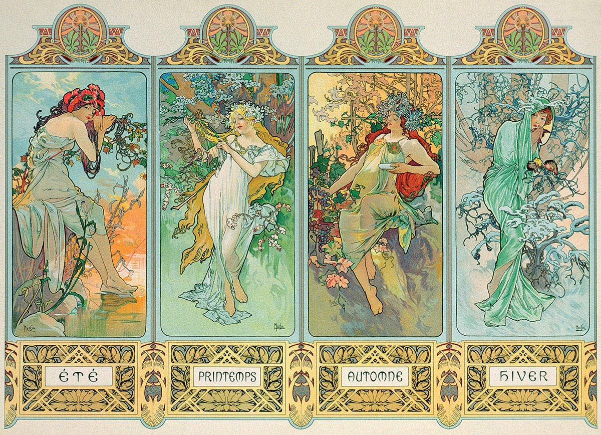 The Four Seasons 1000 Piece Puzzle