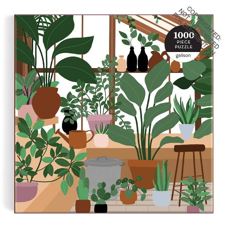 House of Plants 1000 Piece Puzzle in Square Box